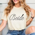 Custom T-Shirt Design That Reflects Bridal Shop Style and Detail