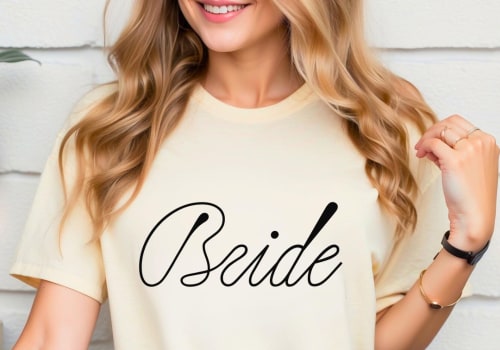 Custom T-Shirt Design That Reflects Bridal Shop Style and Detail
